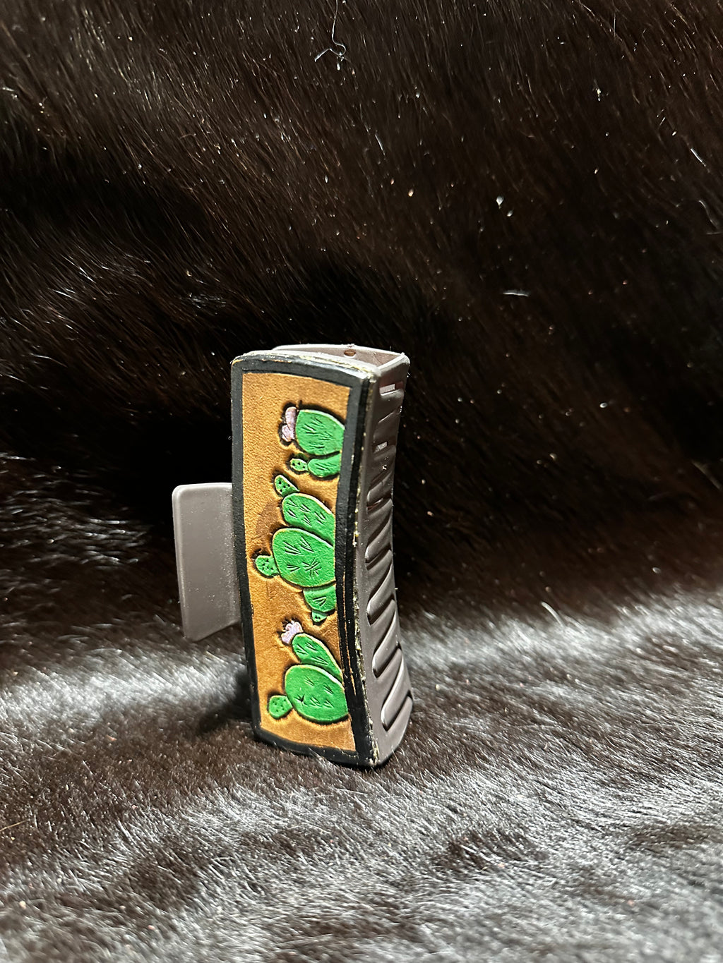 Cactus hair clip
