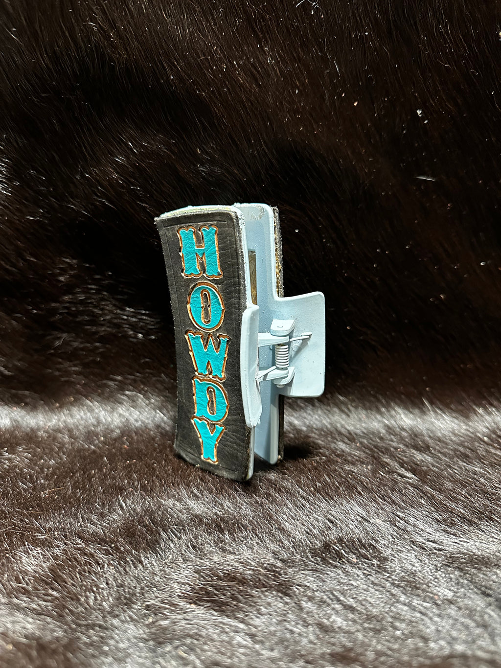 Howdy hair clip