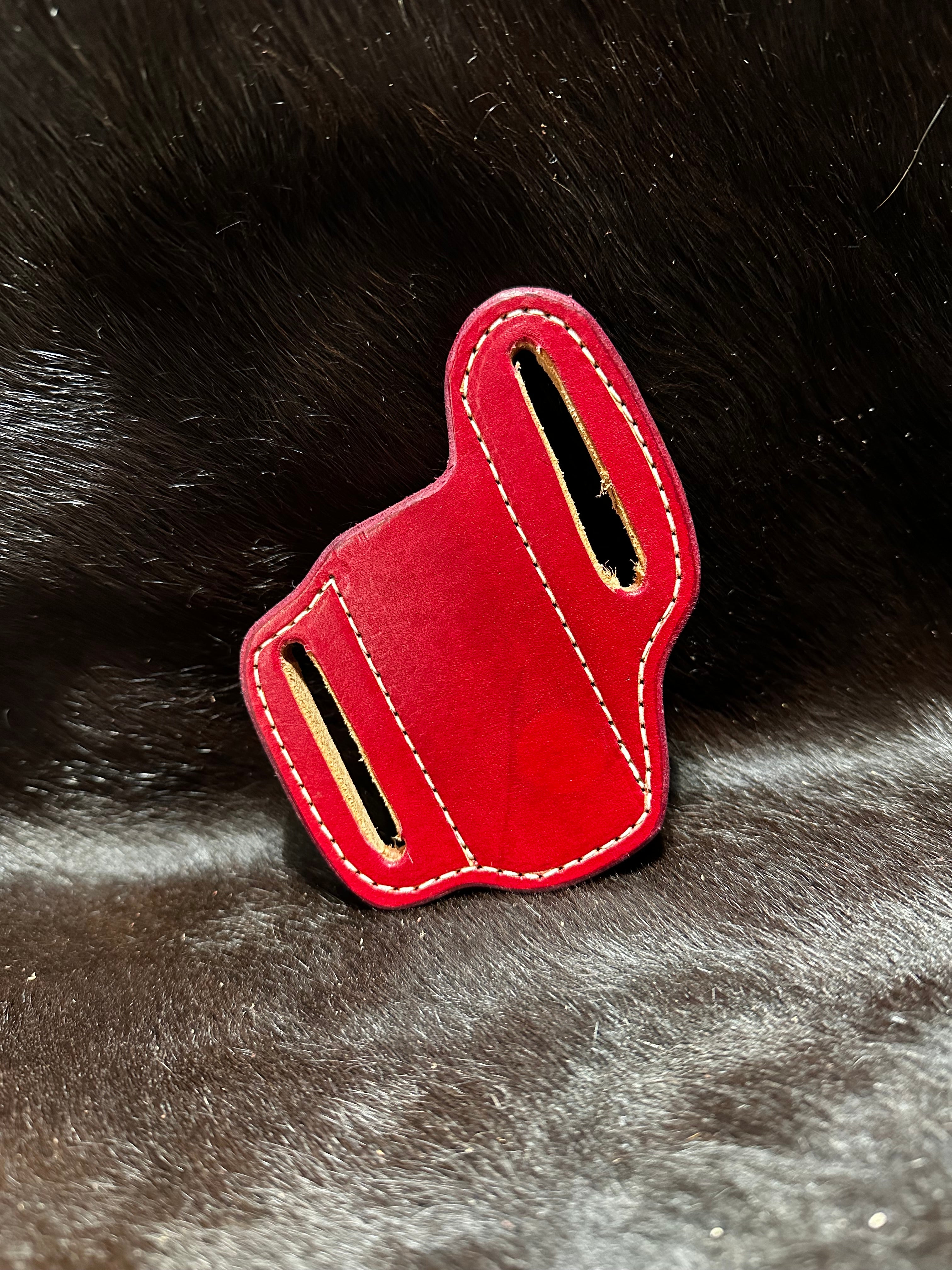 Pancake knife sheath